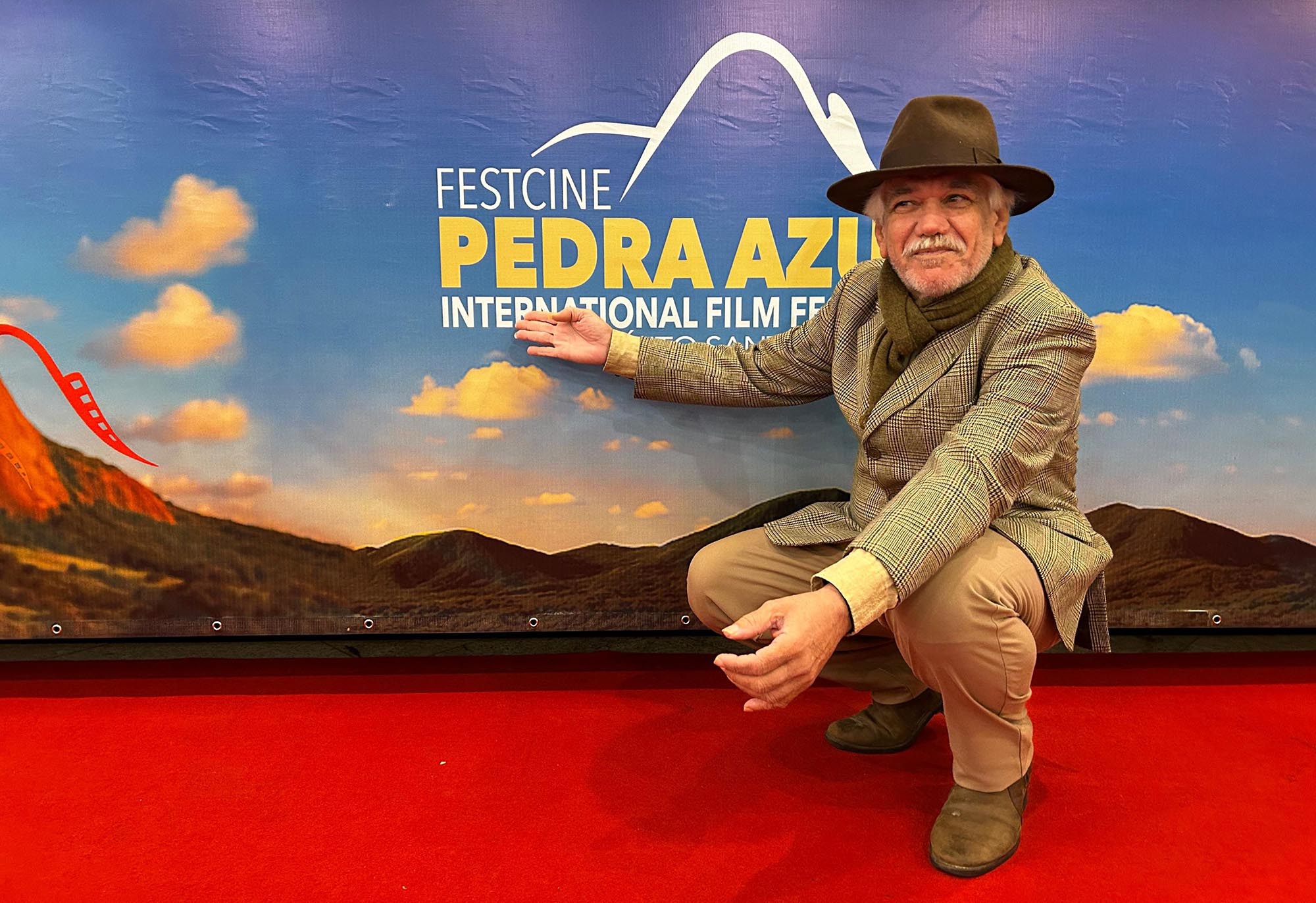 Jackson Antunes, o grande homenageado do FestCine Pedra Azul