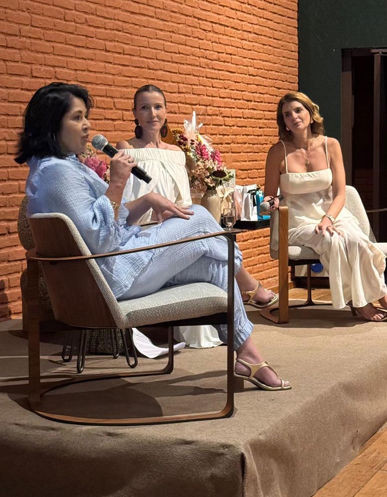 As médicas Simone Prezotti, Alda Libardi e Camila Pitanga