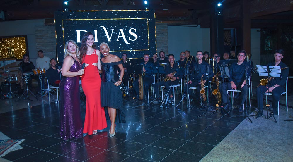 As Divas, Tati Celeste, Ekaterina Bessmertnova, Elaine Augusta e Terra Brasiles Jazz Band