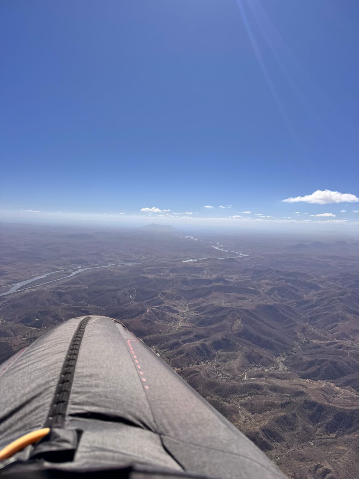 Filipe Marques, piloto capixaba de voo livre. Foto acervo pessoal