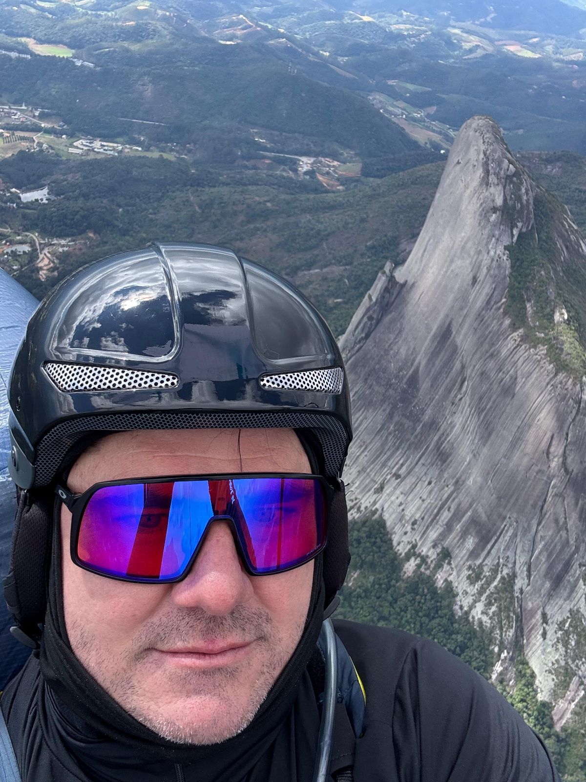 Filipe Marques, piloto capixaba de voo livre. Foto acervo pessoal