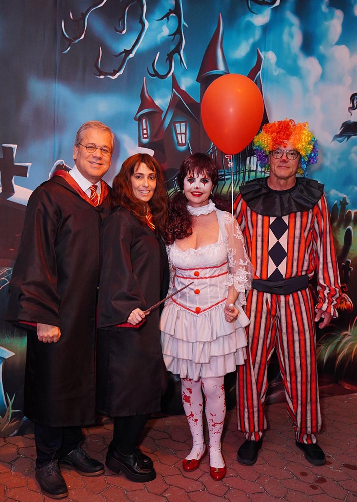 Fabiano Pereira e sua Karina Machado, Corina e Carlos Moschen