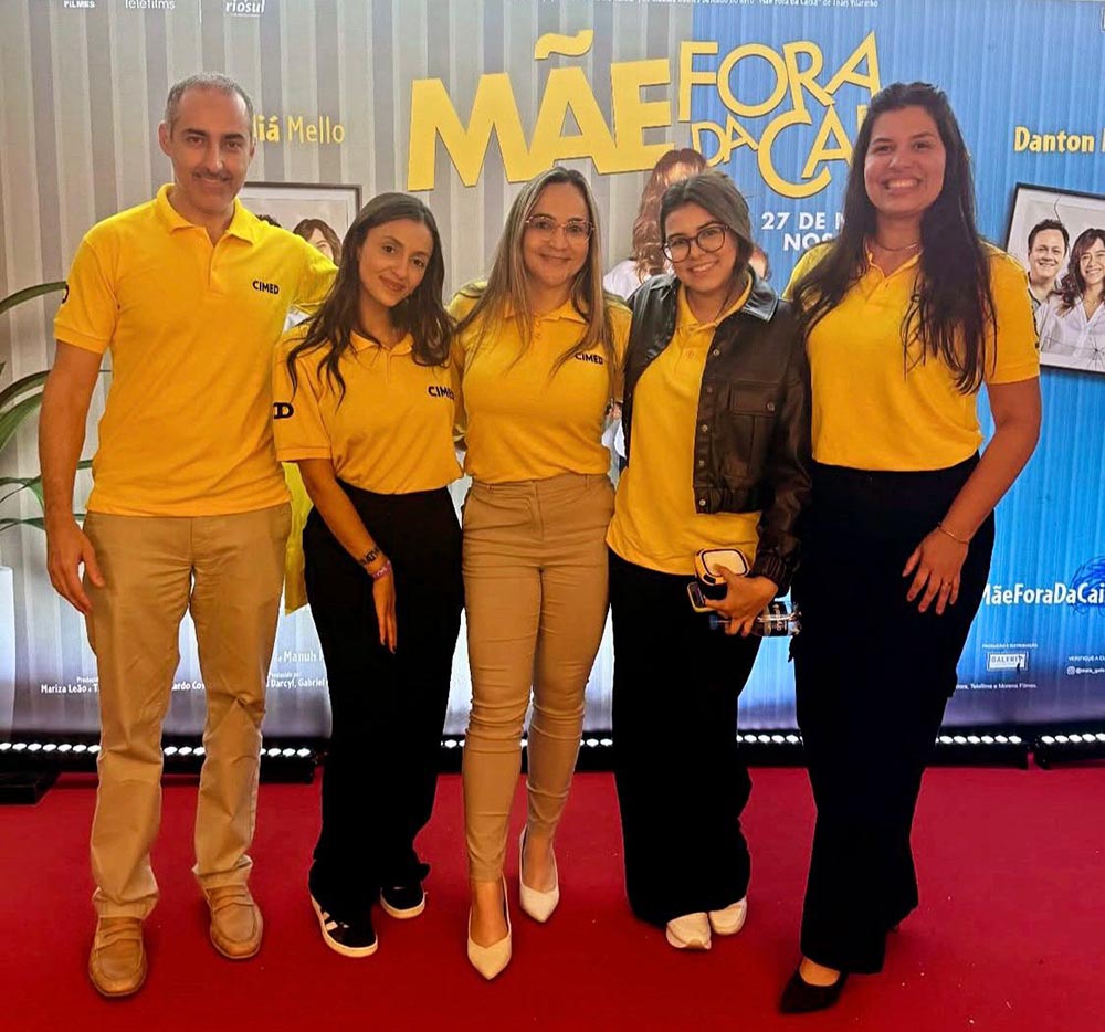 Alexandre Geraci, Gisele Calhau, Jenaina Thomaz, Stephanie Lima Bezerra e Amanda Fernandes Gonçalves