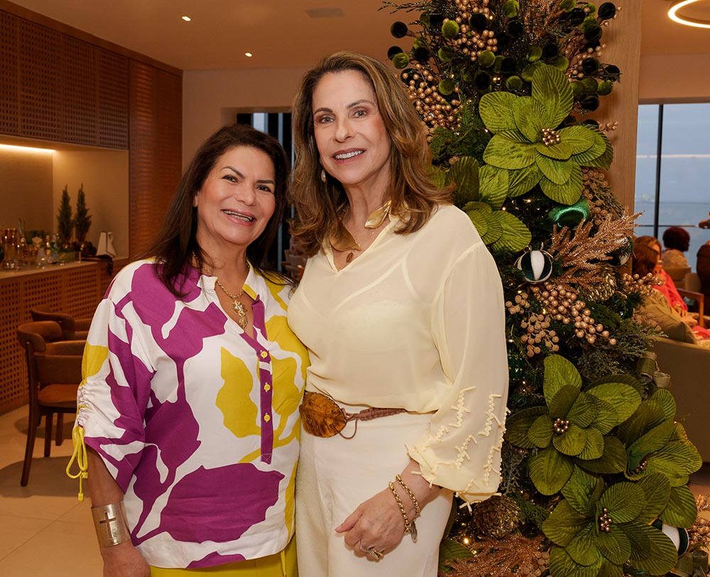 Léa Favarato e Glaucia Baião