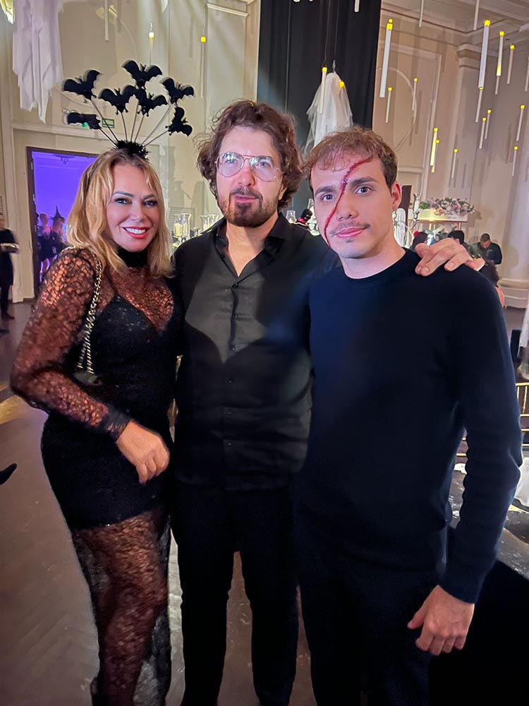 Klercia Ferraz, André Attab e Neto França
