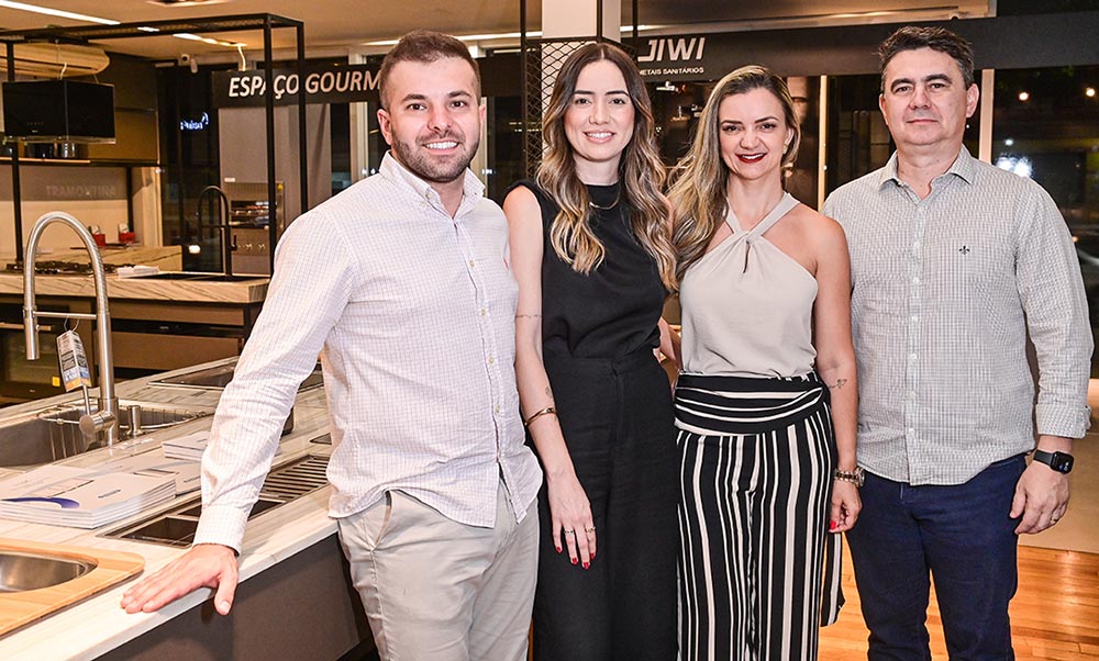 Rafael Morelatto, Leticia Ferreira, Juliana Reissinger e Danilo Neves