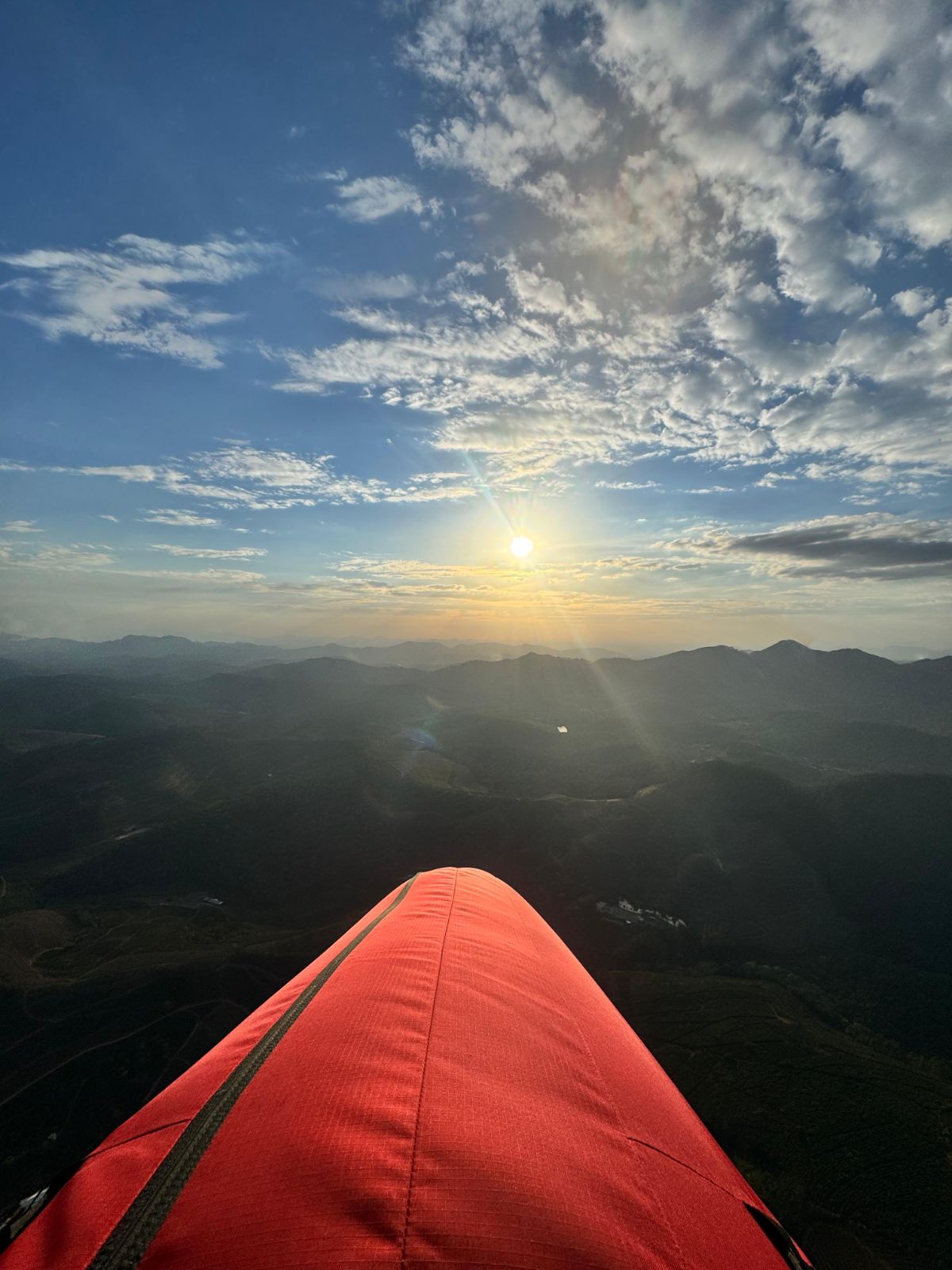 Filipe Marques, piloto capixaba de voo livre. Foto acervo pessoal