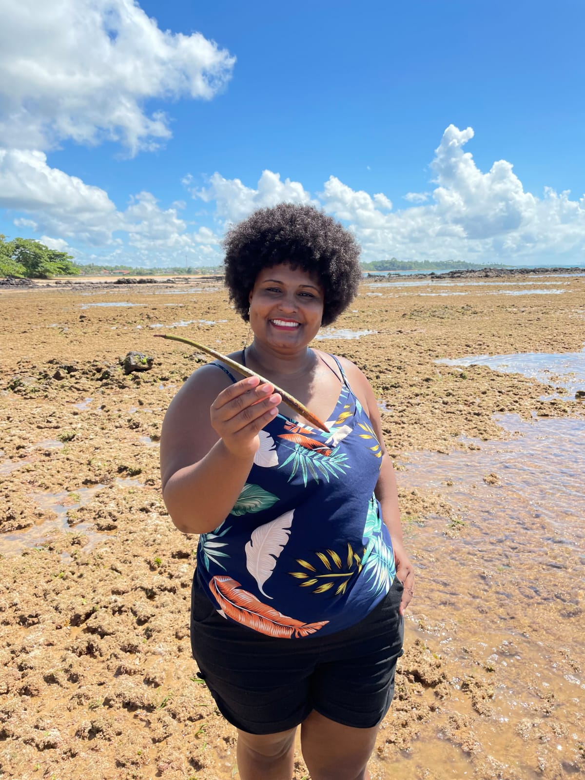 Bióloga e educadora ambiental Jeane Santos