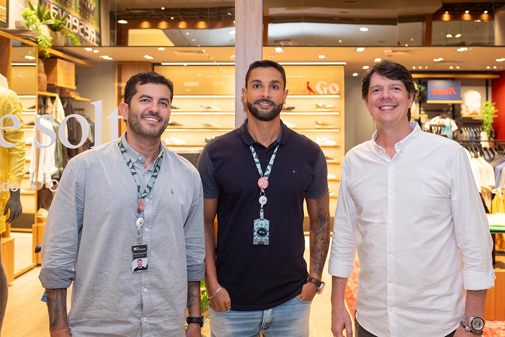 Melque Zedeque, Felipe Habaeb e Gustavo Figueiredo
