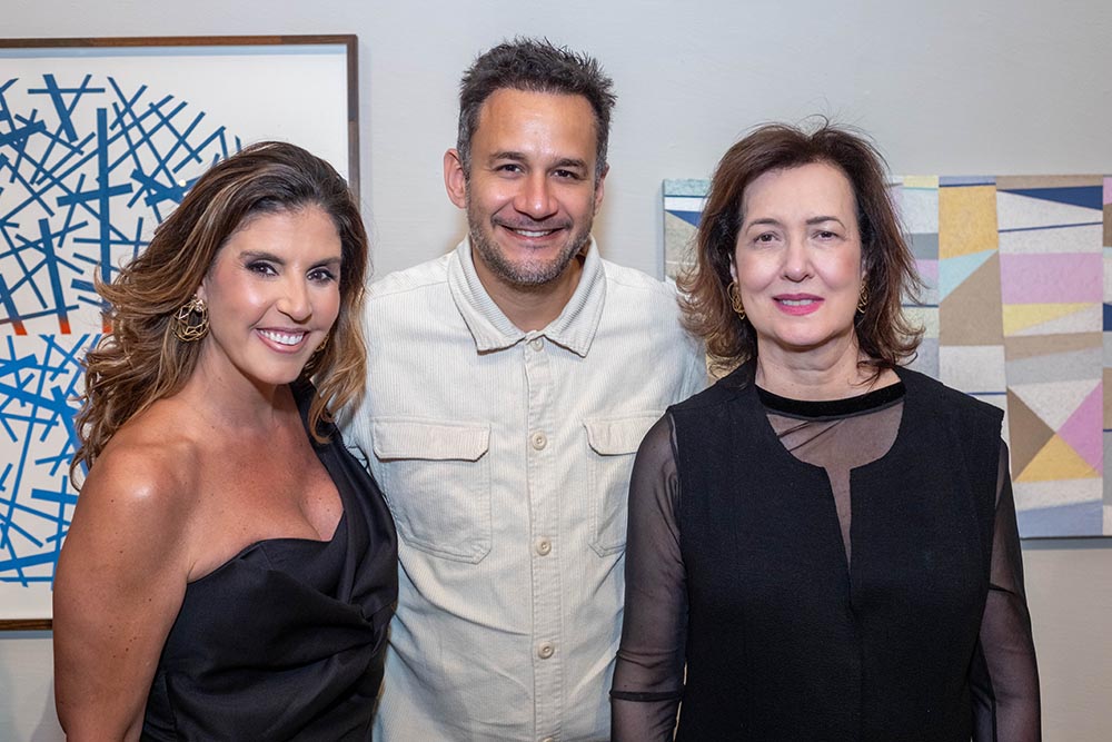 Lara Brottas, Fabrício Noronha e Sandra Matias