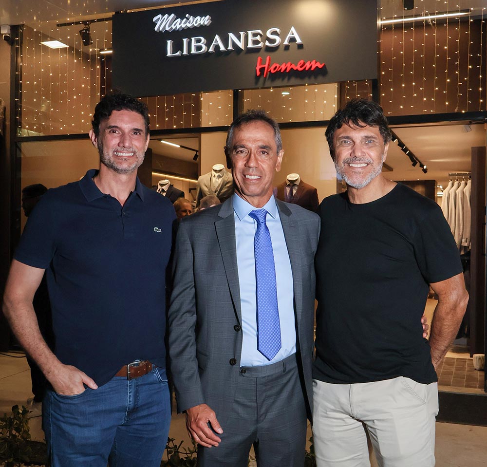 Juarez Gustavo Soares, Cesinha Saade e Alaimar Fiuza