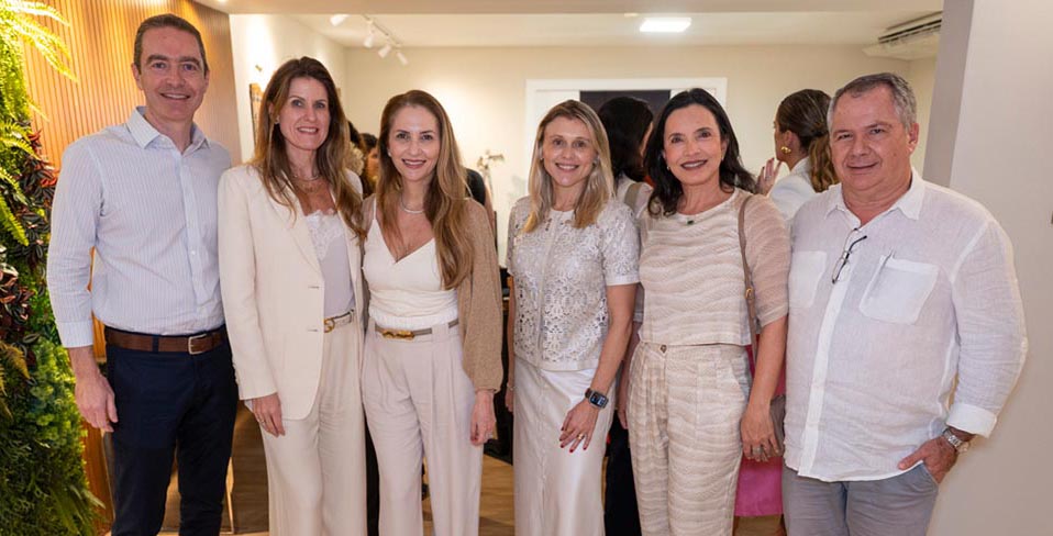 Alfredo e Priscila Pretti, Letícia Simonetti, Ester Santana, Ana Cristina e Renato Pretti