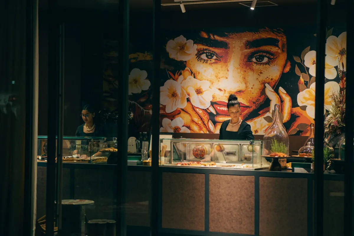 Loja de doces no Rosewood-São Paulo