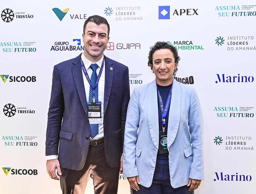 Victor Casagrande e Erica Neves