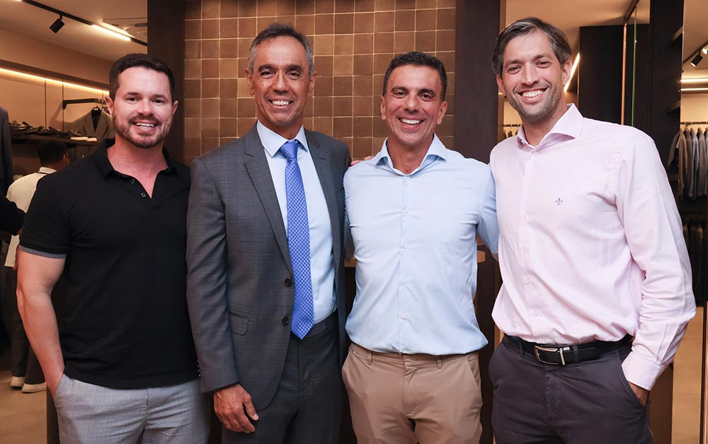 Jordan Bertolo, Cesinha, Leo de Castro e Alexandre Ottoni