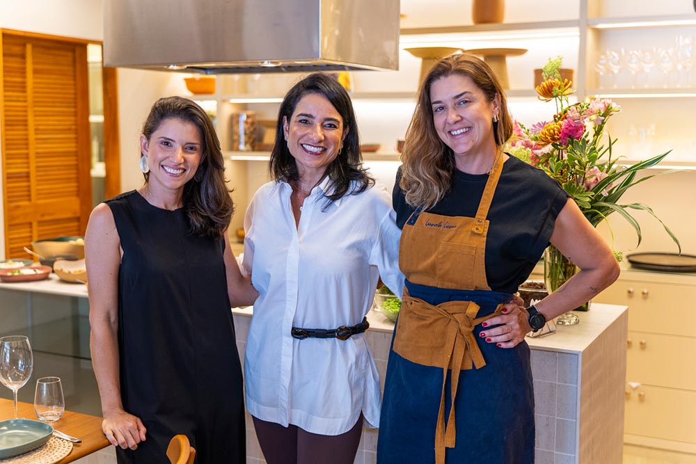 Juliana Barreto, Sâmia Sassine e Renata Consuelo