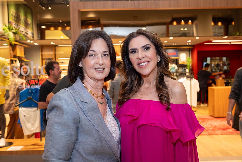 Lucia Lobato e Raigna Vasconcelos