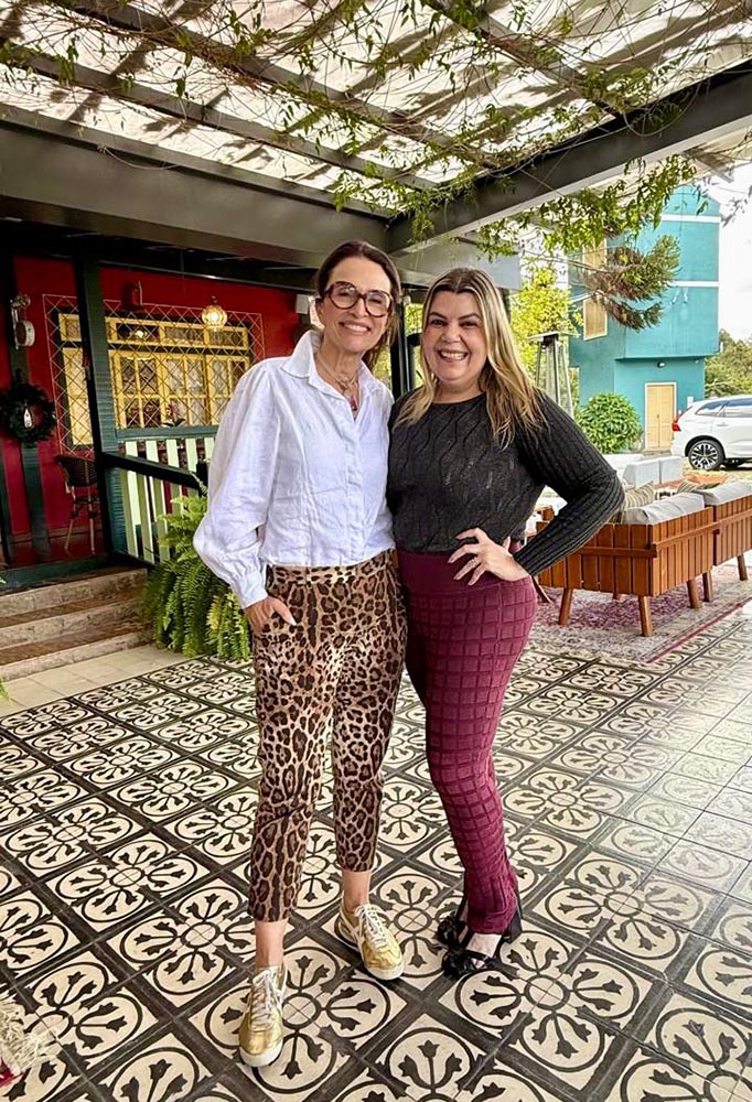 Andrea Natal e Fernanda Prates