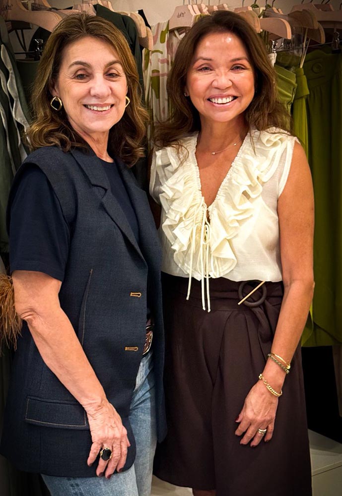 Rose Chieppe e Ana Clark