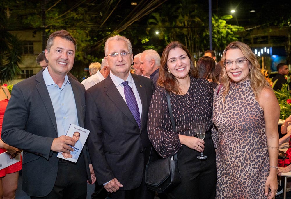 Max da Matta, Carlos Augusto Motta Leal, Patricia Leal e Andreia Lopes