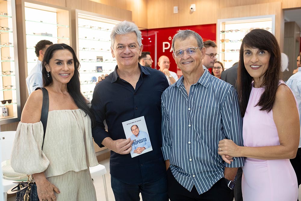 Glinys e Sebastião Silveira, Mauricio Nascimento e Christiani Scarpati