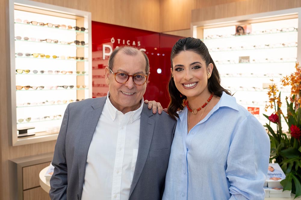 Getulio Azevedo com sua filha Ana Luiza