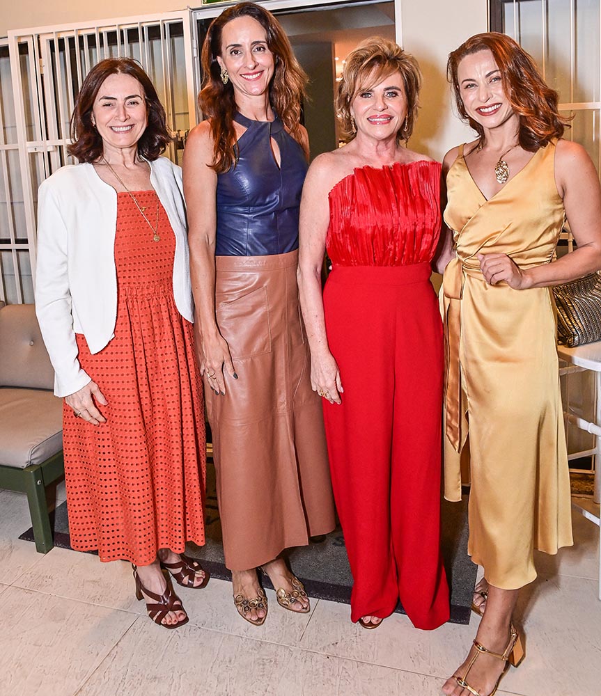 Glicia Dornela, Maira Campana, Luciana Júdice, Iara Quaresma