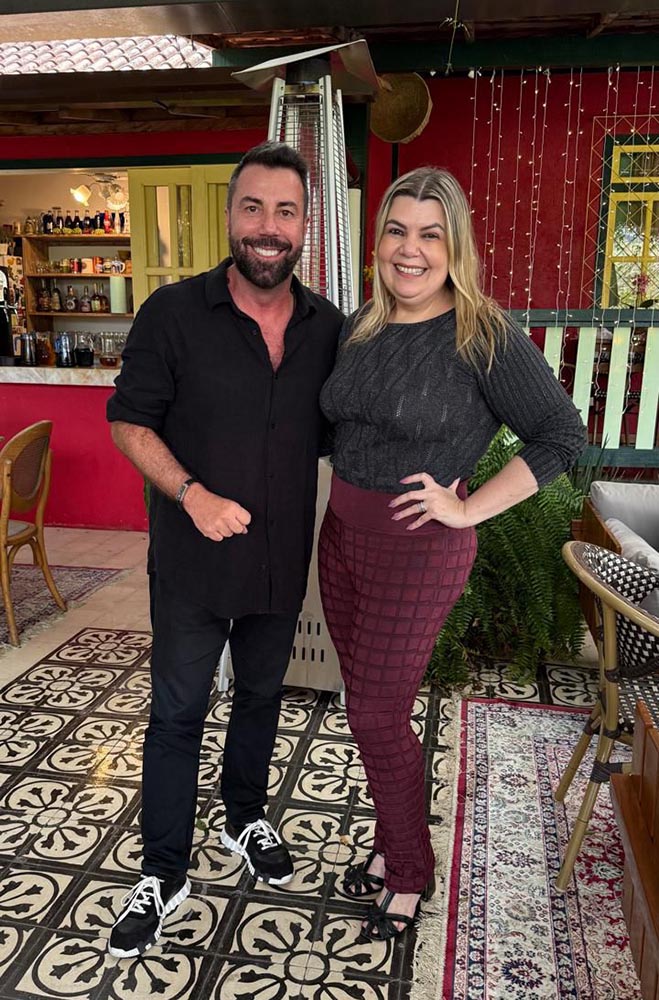 Carlos Ferreirinha e Fernanda Prates