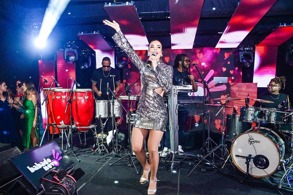 A cantora Mari Antunes
