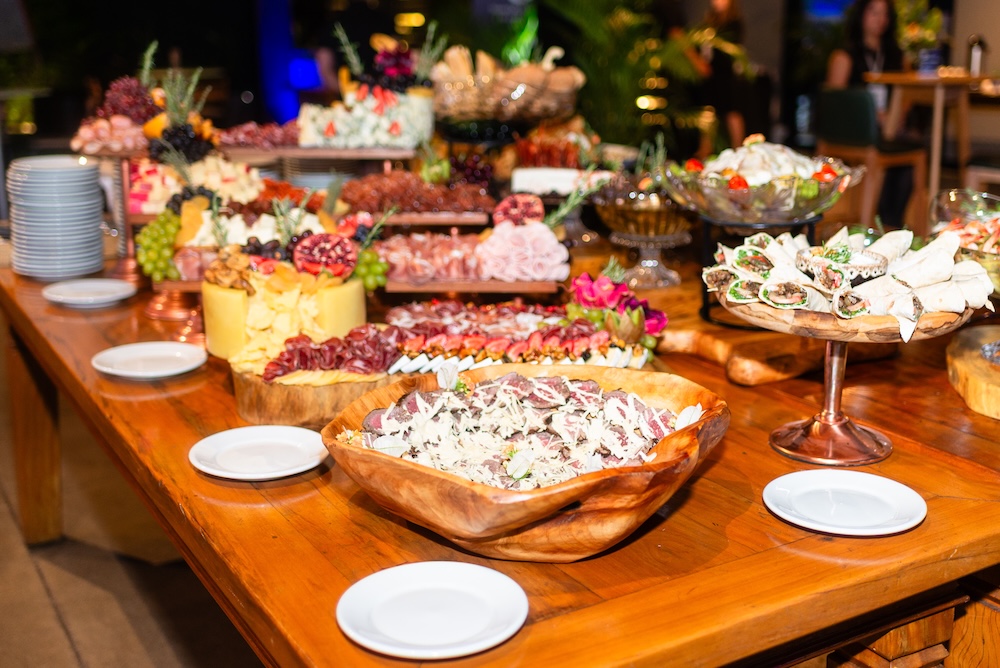 Buffet exclusivo da Casa Vilani