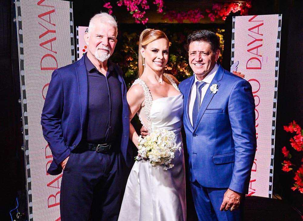 Raul Gazzolla com o casal