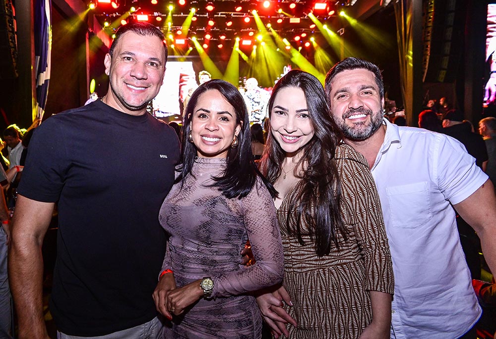 Jardel Kill e Andressa, Samantha Del Puppo e Diógenes Bragança