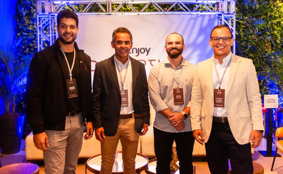 Wander Miranda, Wester Cardozo, Celso Abreu e Leonardo de Meneses