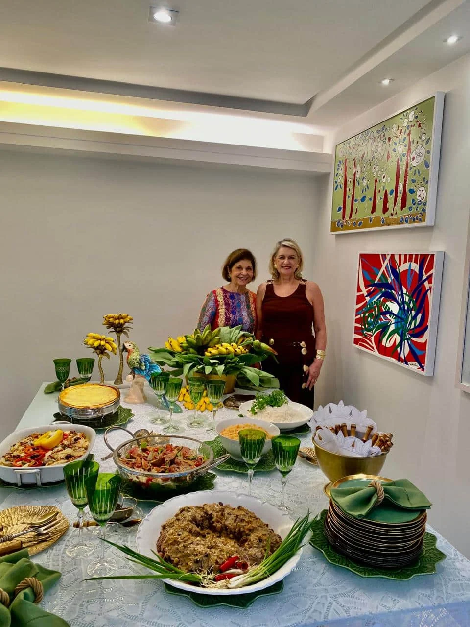 Soeli Gama e Gracinha Nader