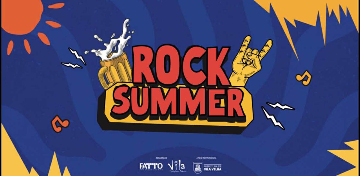 Rock Summer fortalece a cultura, a gastronomia local e o turismo no verão de Vila Velha