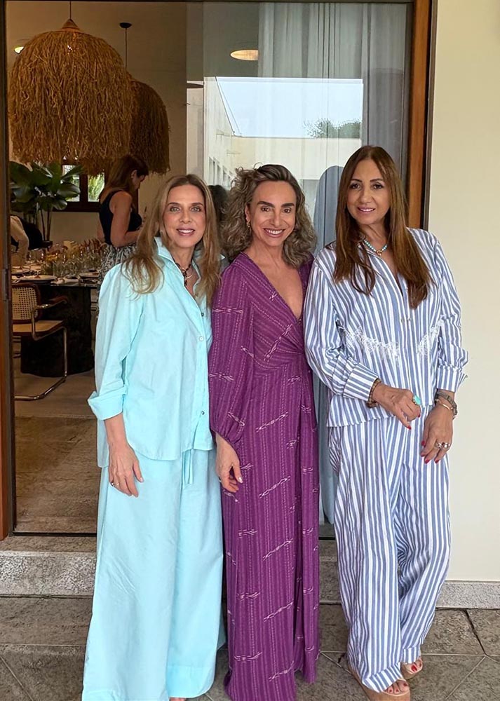 Andrea Couvre, Renata Pacheco e Paola Borges