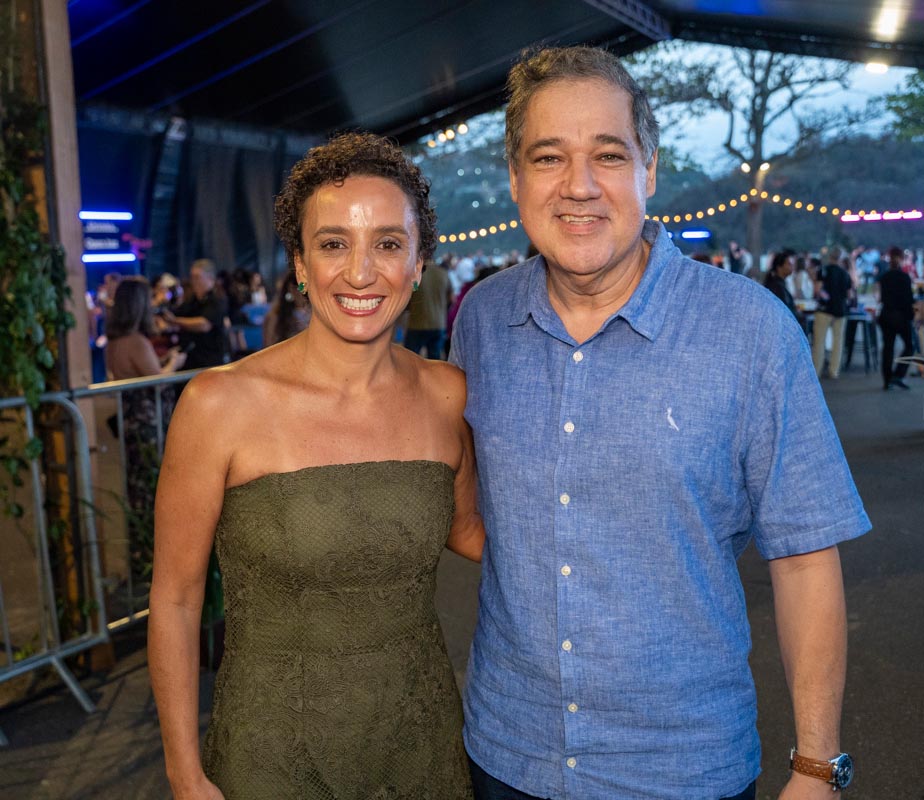 Erica Neves e Lauro Coimbra